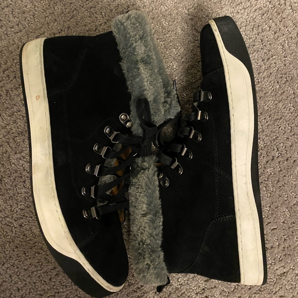 Johnston & Murray Fur High Top Sneakers
